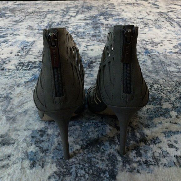 Grey BCBGeneration Strappy 'Drita' Sandal - 10 - Picture 3 of 6